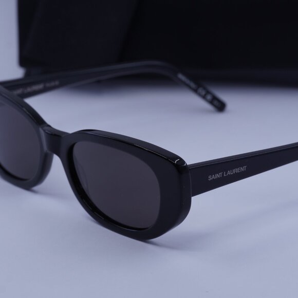 Saint Laurent SL316 BETTY 001 Cat Eye Sunglasses - Black/Grey main image 9